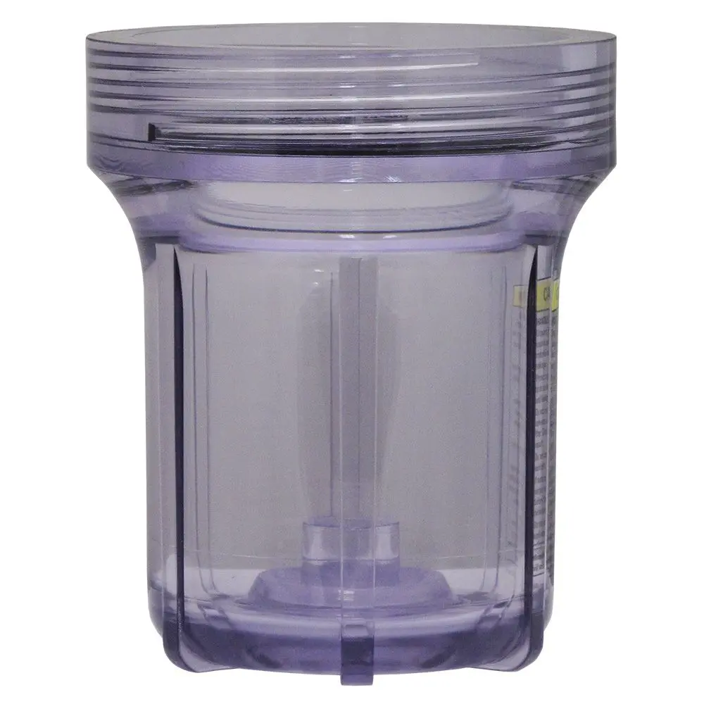 Pentek 153056 #5 Clear Sump For 5" Slim Line Housings 1