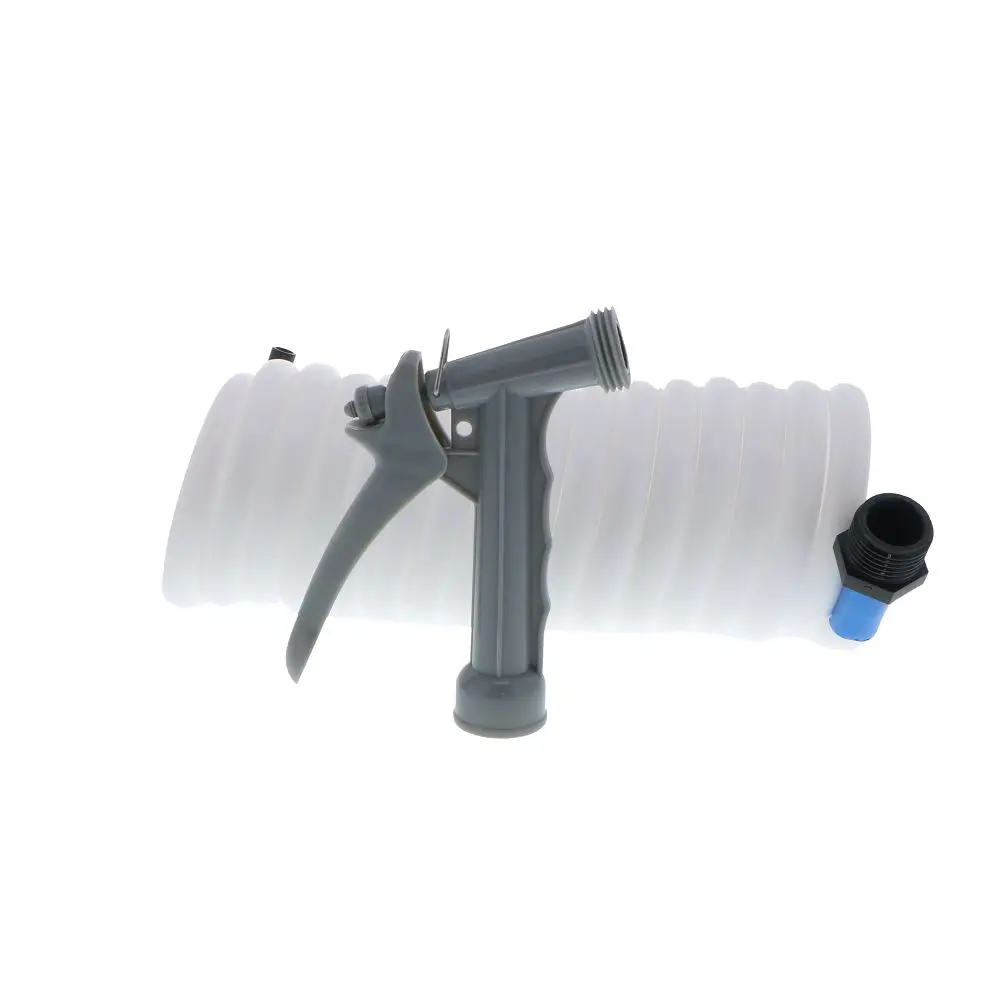 Watts Aqualock/Seatech - Sc15203w Supercoil Hose 15' White With Speed-Tap Hose Adaptor 1