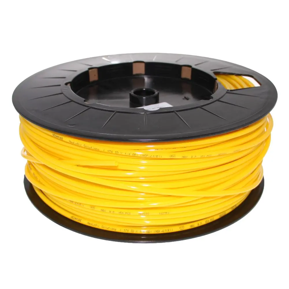 Tubing Vinyl Pvc 1/4 Id X 3/8 Od - Yellow 1