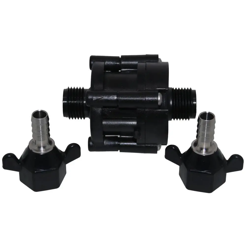 Shurflo 183-150-Ss Water Pressure Reducer Valve - 50 Psi - Inlet/Outlet 3/8" Barb - Ss Fittings 1