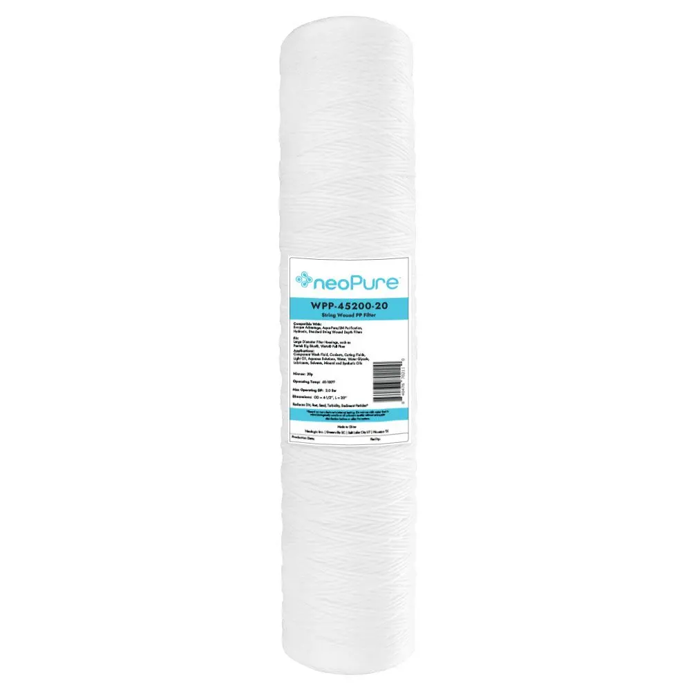 Neo-Pure Wpp-45200-20 20" Surfactant Free Bb String Wound Filter 20 Micron 1