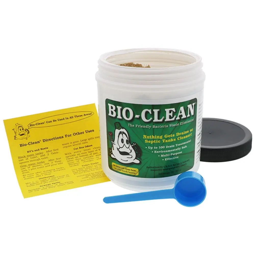 Bio-Clean® Drain Septic Waste Eliminator - 2Lb Jar 2
