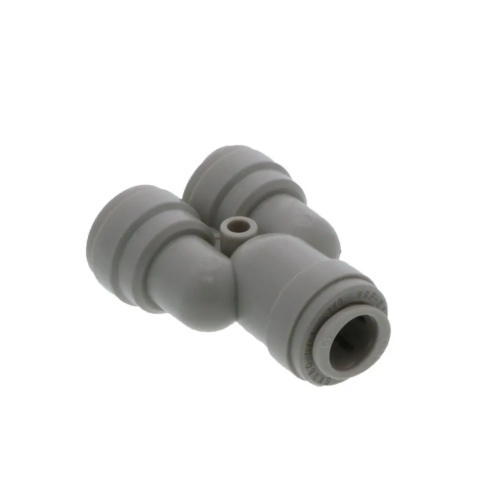 Dmfit Two Way Divider - 3/8" X 3/8" X 3/8" Push-In 4