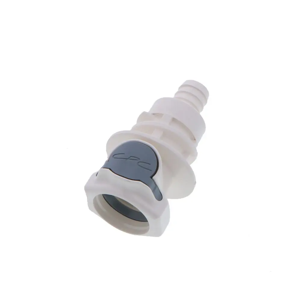 Hfcd16835 Valved Panel Mount Hose Barb Coupling Body 1/2 Id Barb 3