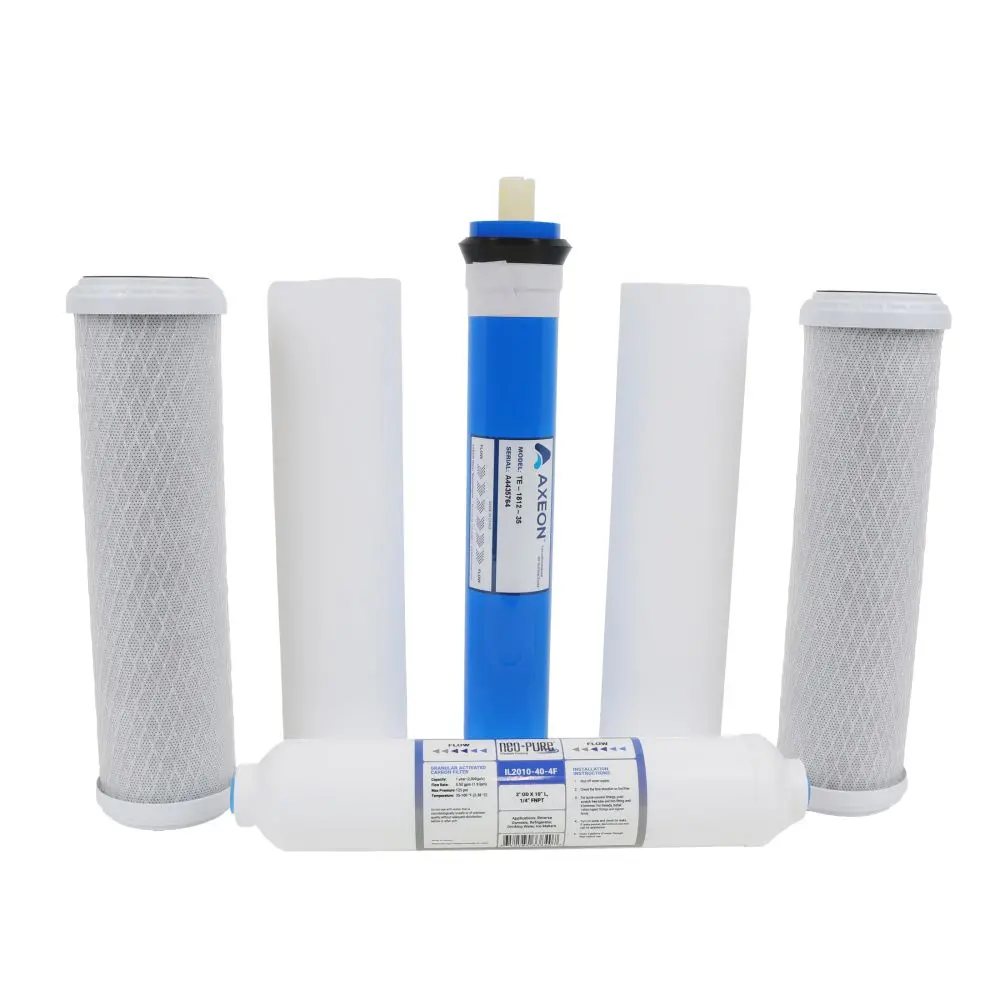 Pentek Ro-2500 Ro System Replacement Water Filter Kit 36 Gpd Compatible With Vertex Green Machine Pt-4G And Pt-4Gs 1