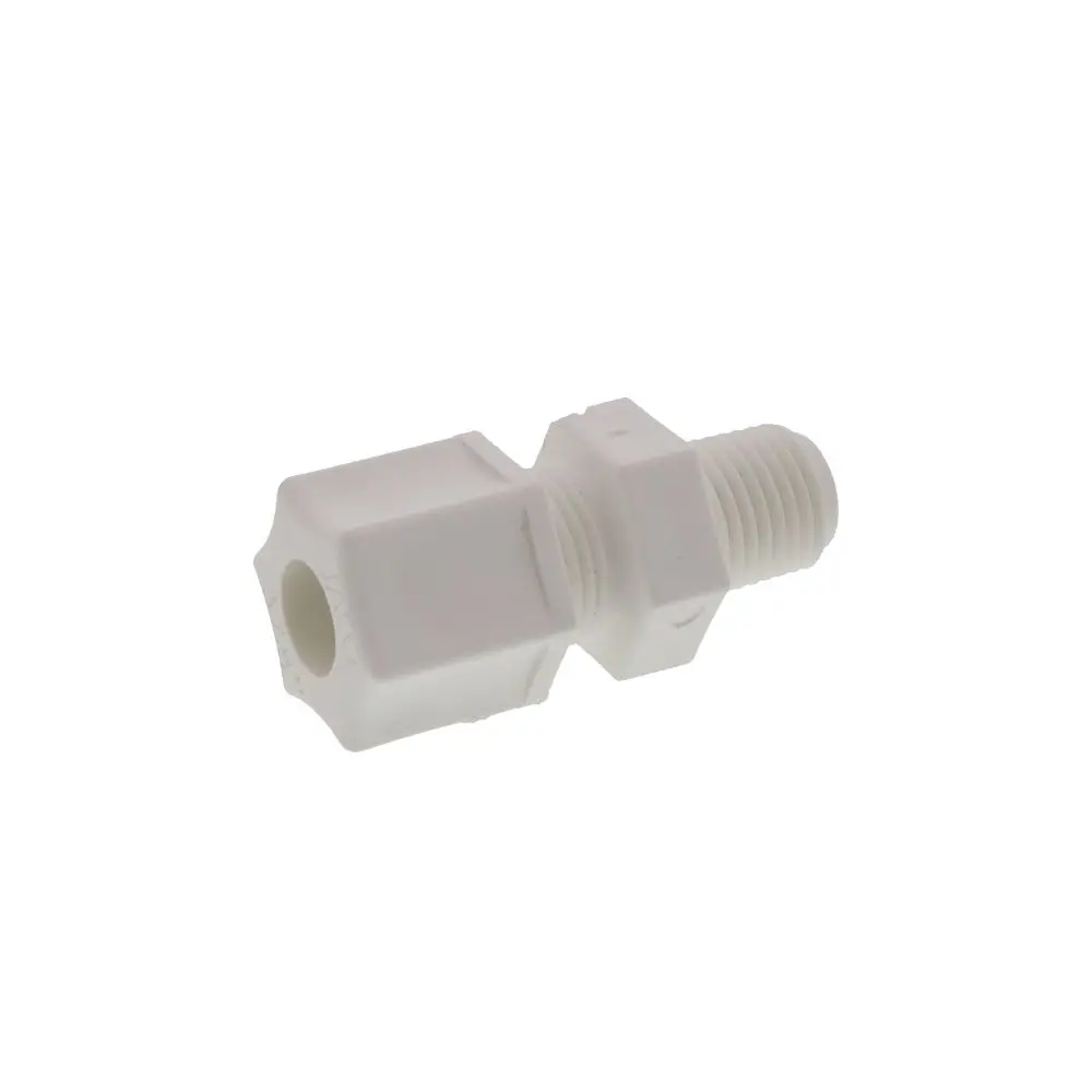 Jaco 10-6-4-P-O Polypropylene Male Connector 3/8 Od Tube X 1/4 Mpt 1