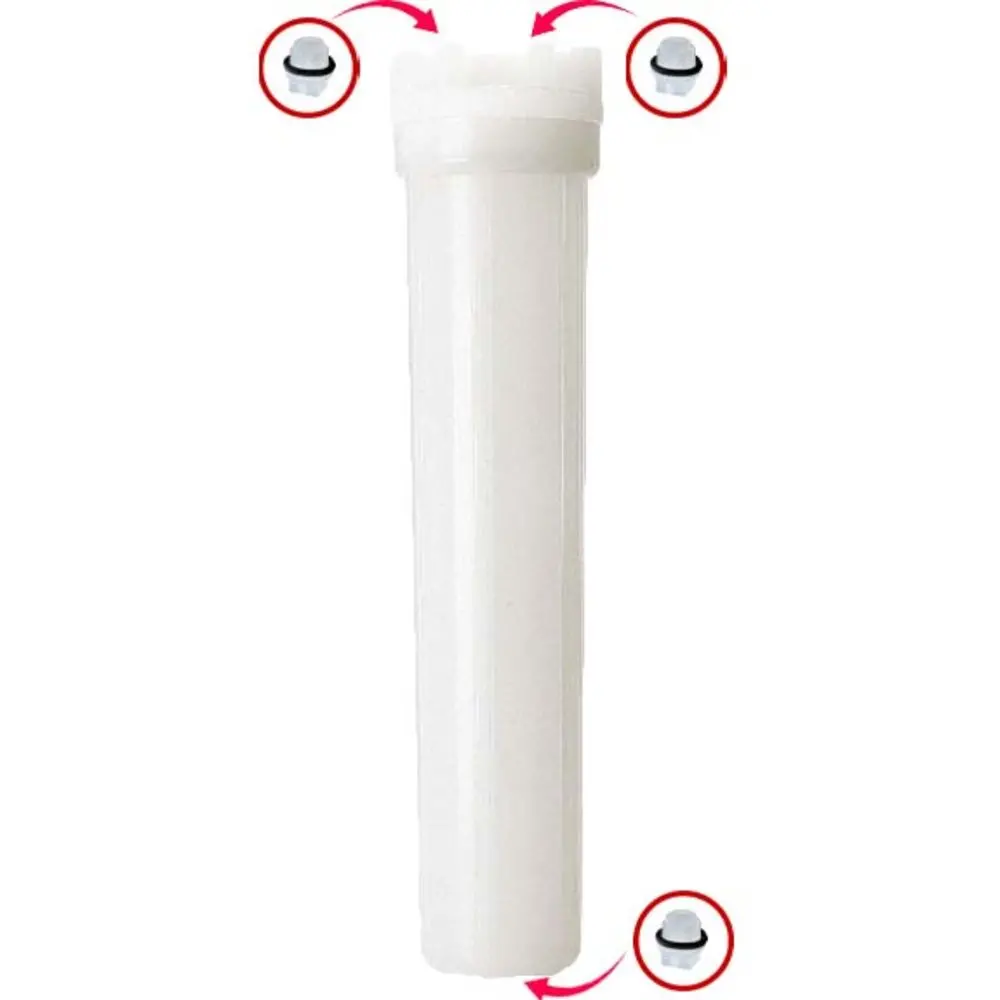 Pentek 150135 #20 All Natural Standard Housing W/ Double Cap Plugs 1