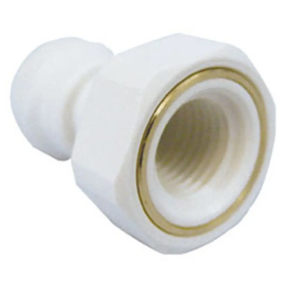 John Guest Female Adapter Nptf Polypro - 1/4 X 1/8 Nptf 1