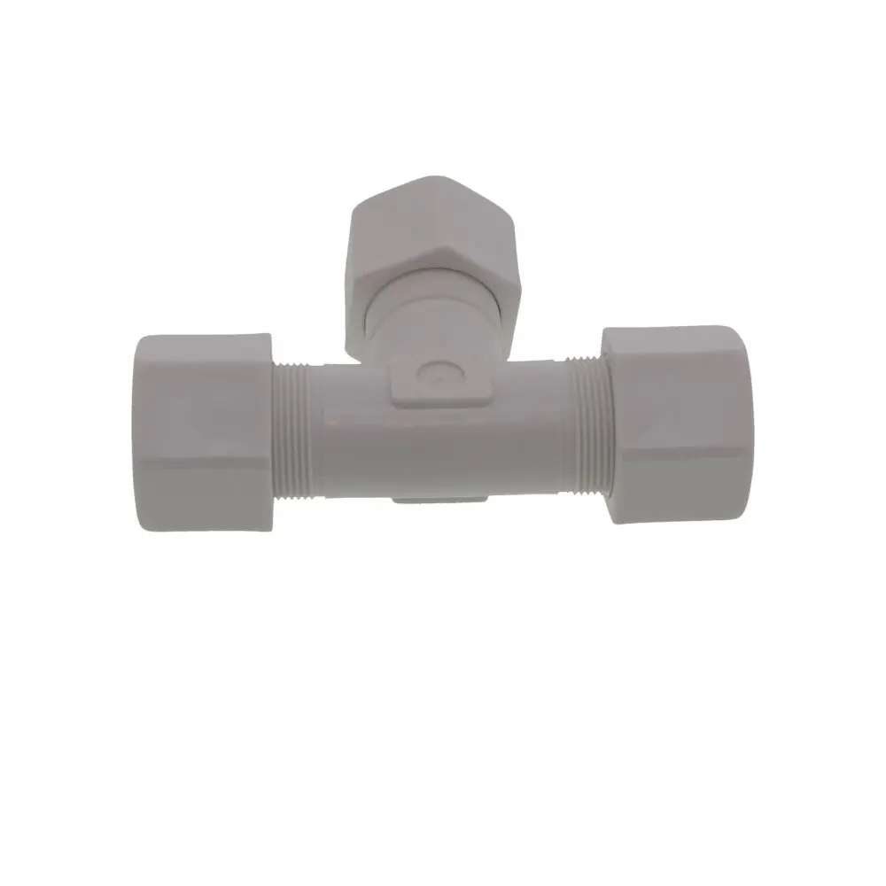 Jaco 70-12-P-Pg Polypropylene Union Tee 3/4 Od Tube X 3/4 Od Tube X 3/4 Od Tube 2