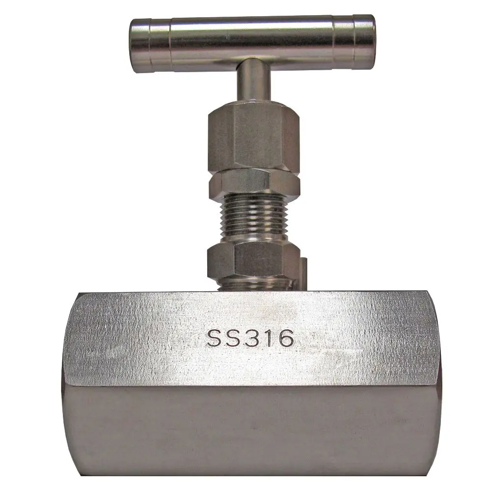 Panel Mount Needle Valve - 1" Fnpt 316 Ss 1