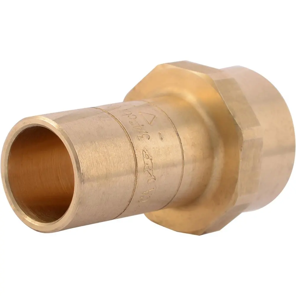 Sharkbite® U766lf Lead-Free Brass Push-To-Connect Threaded Fitting Adapter - 3/4" Cts X 3/4" Fpt 1