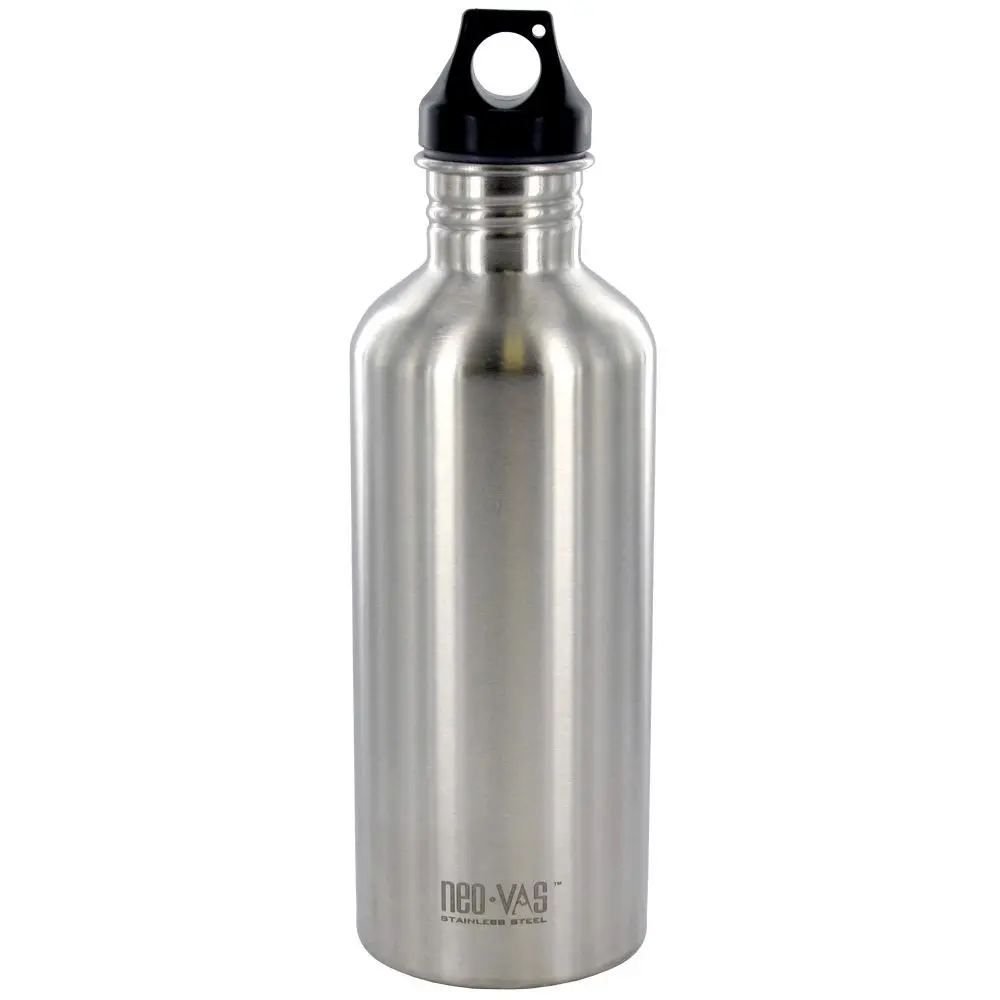 Neo Vas 40 Oz. Stainless Steel Water Bottle W/ Poly Loop Cap 1
