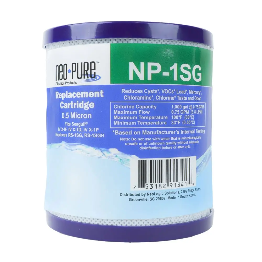 Neo-Pure Np-1Sg Seagull® Rs-1Sg Compatible Replacement Cartridge 1