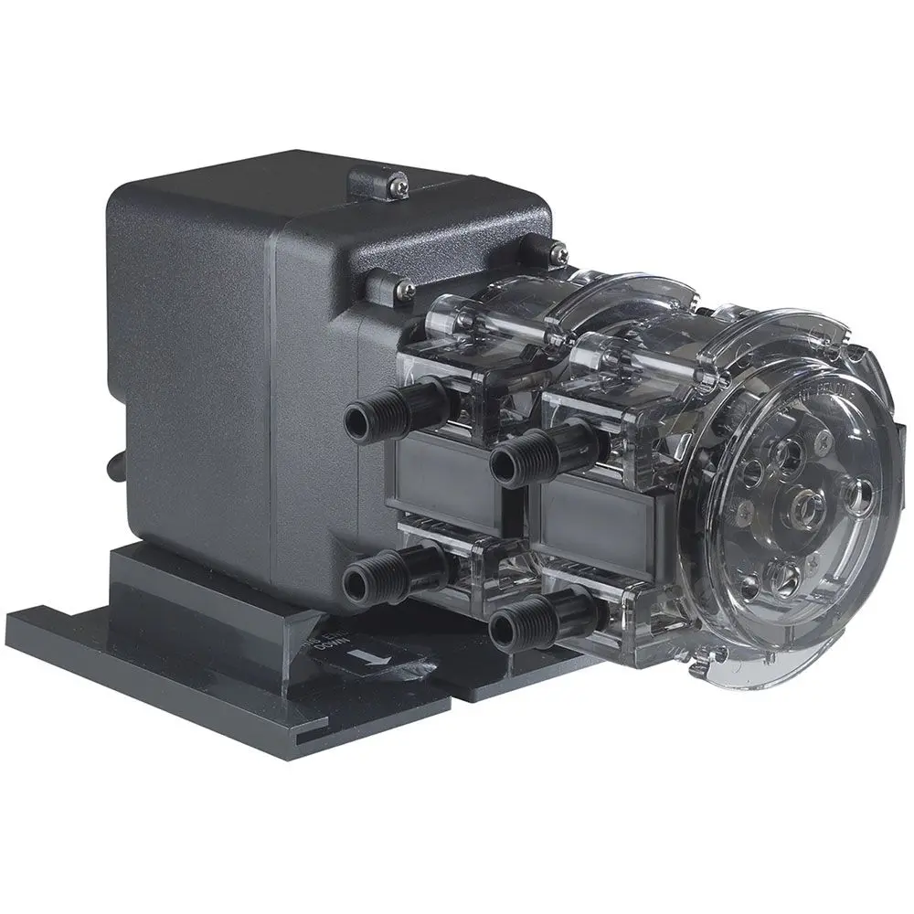 Stenner Double Fixed Head Output Pump 6.0 Gpd #1 Tube 120V 25Psi 1