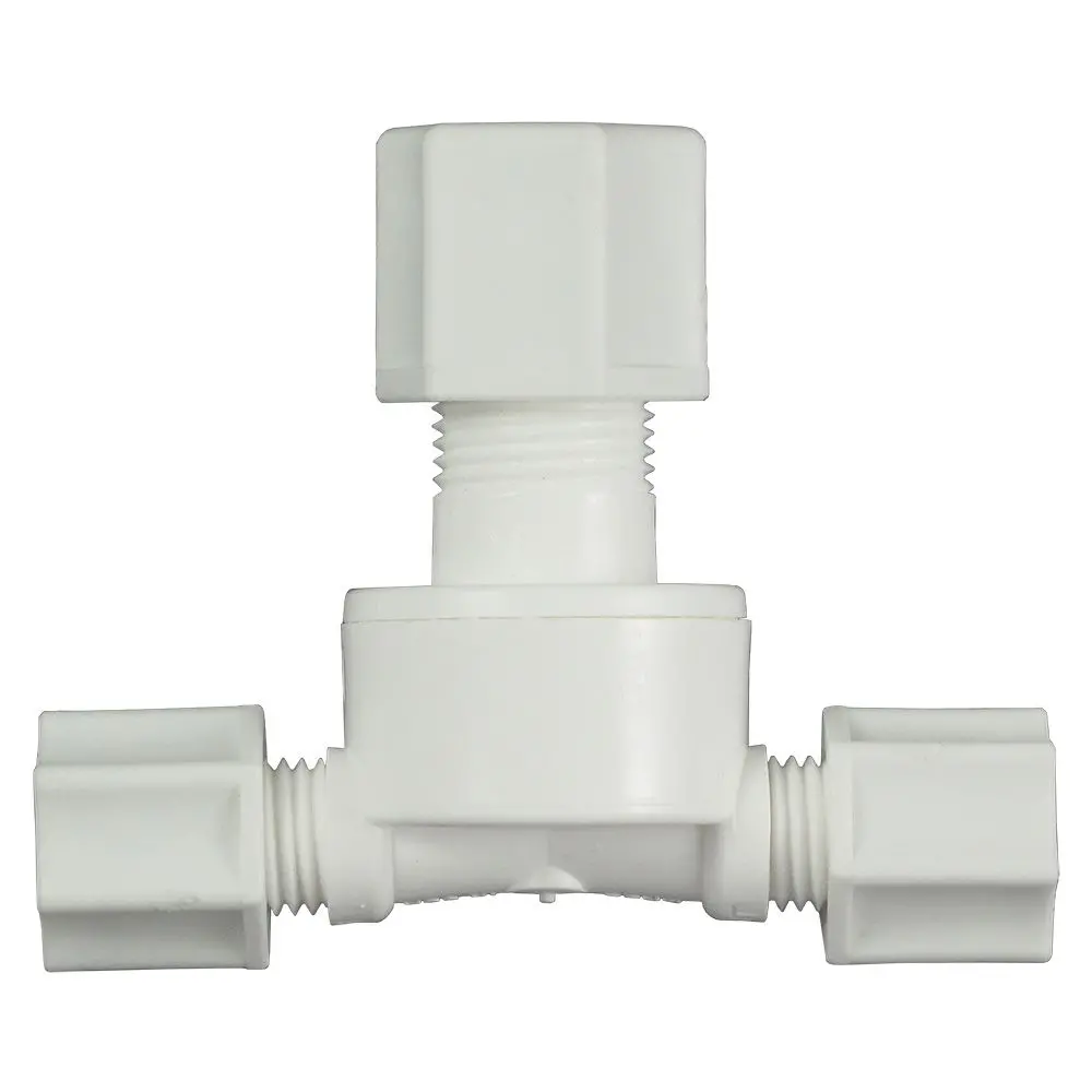 Kinetico 104019 Automatic Shut-Off Valve 3 Way Duckbill Jaco 1/4 X 1/4 X 3/8 Branch 1