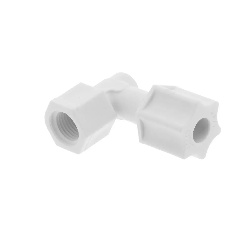 Jaco 45-4-2-P-O Polypropylene Female Elbow 1/4 Od Tube X 1/8 Fpt 1
