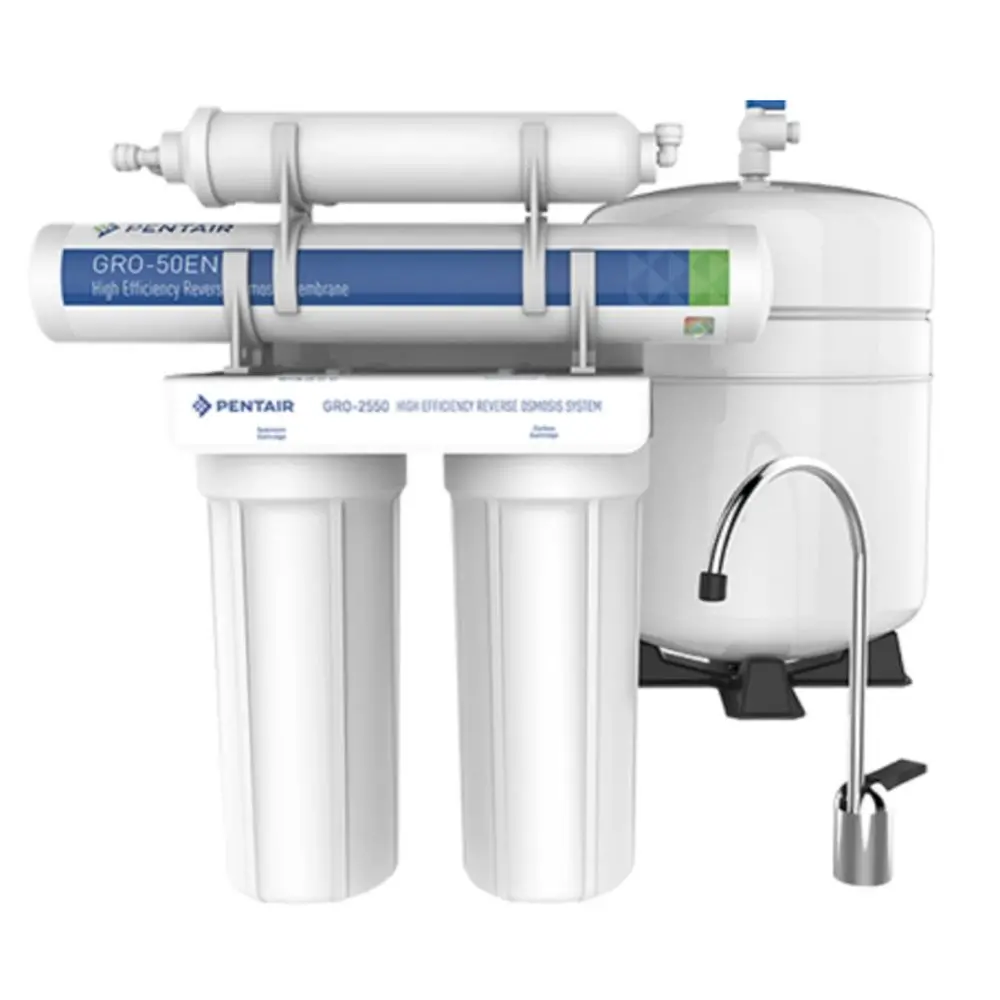 Pentek 4 Stage Reverse Osmosis System Gro-2550 1