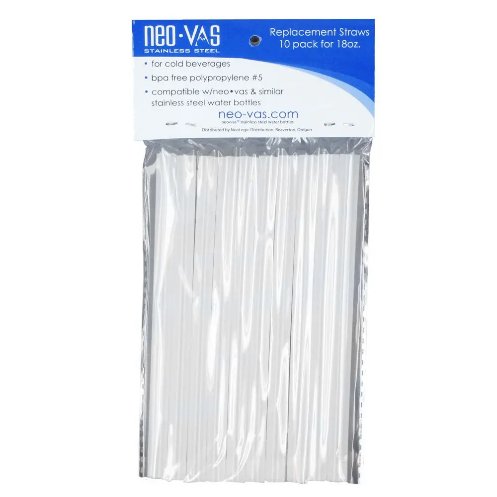 Neo-Vas Nvrs1018 Neo-Sip Replacement Straws 10 Pack 1