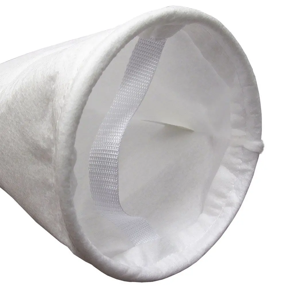 Neo-Pure Fb Series #2 Polyester Felt Bag Filter Steel Ring 1 Micron 2