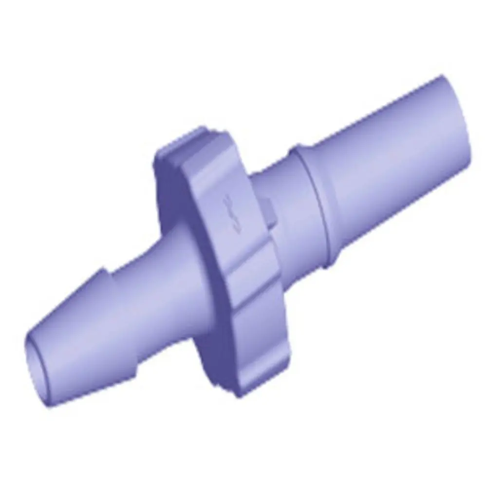 Slm4191 Luer Fitting Purple Tint Polycarbonate Male Slip Luer X 1/8 Hb 1