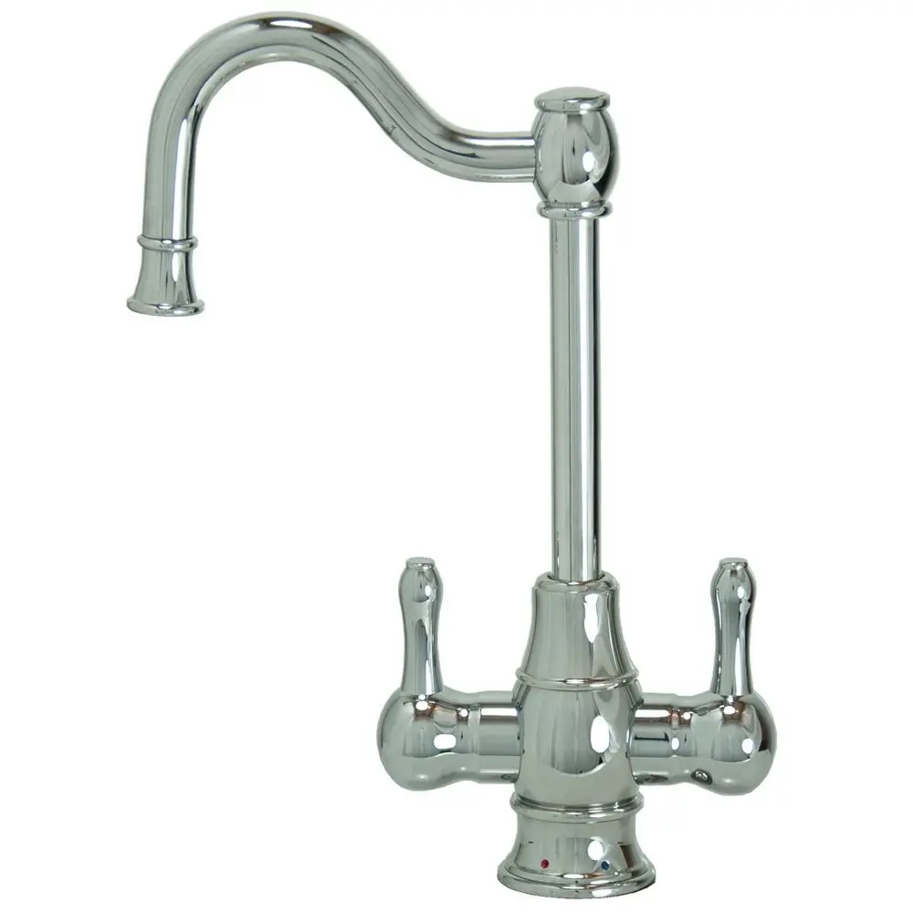 Mountain Plumbing Mt1871-Nl Traditional Hot & Cold Water Dispenser W/ Extended, Curved Spout 1