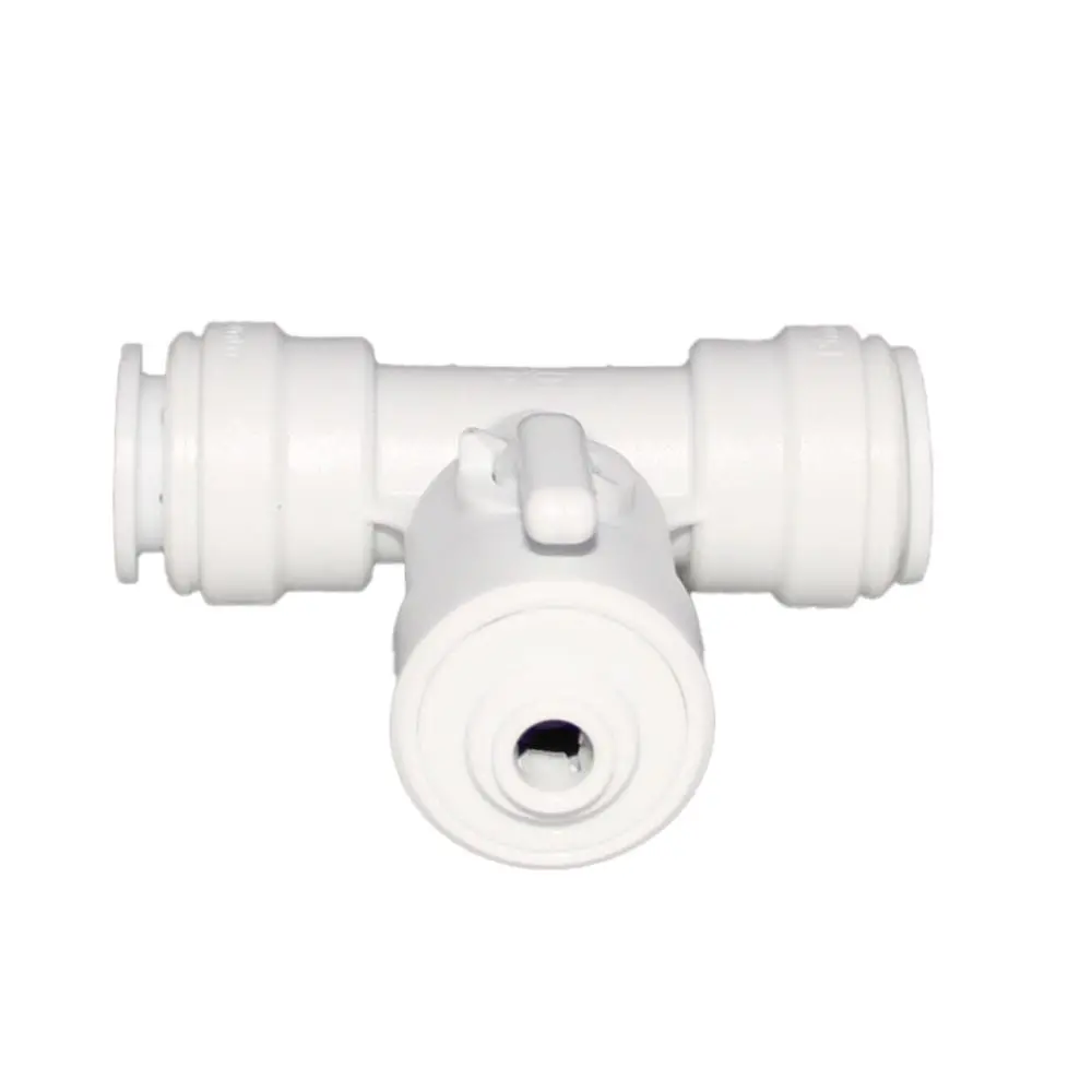 John Guest Acetal Angle Stop Valve W/Check Valve - 15Mm X 15Mm X 1/4" 2