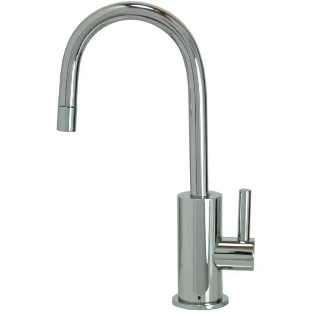 Mountain Plumbing Mt1843-Nl Contemporary Mini Pou Faucet W/ Round Base And Handle 1