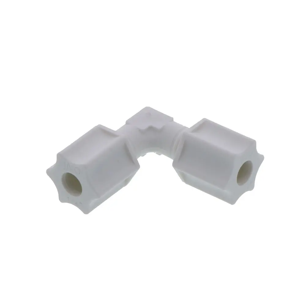 Jaco 50-4-P-Pg Polypropylene Union Elbow 1/4 Od Tube X 1/4 Od Tube 1