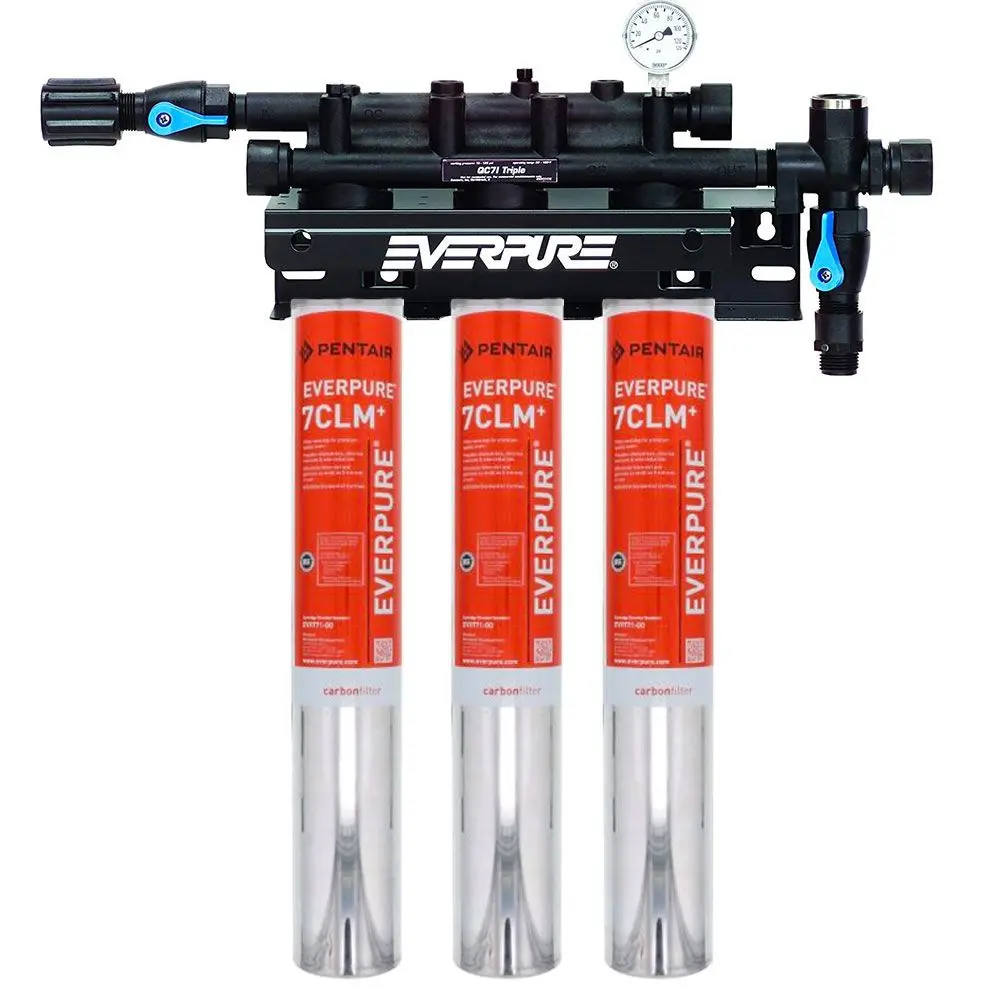 Everpure Qc7i Triple 7Clm Chloramine Reduction Filter System 1