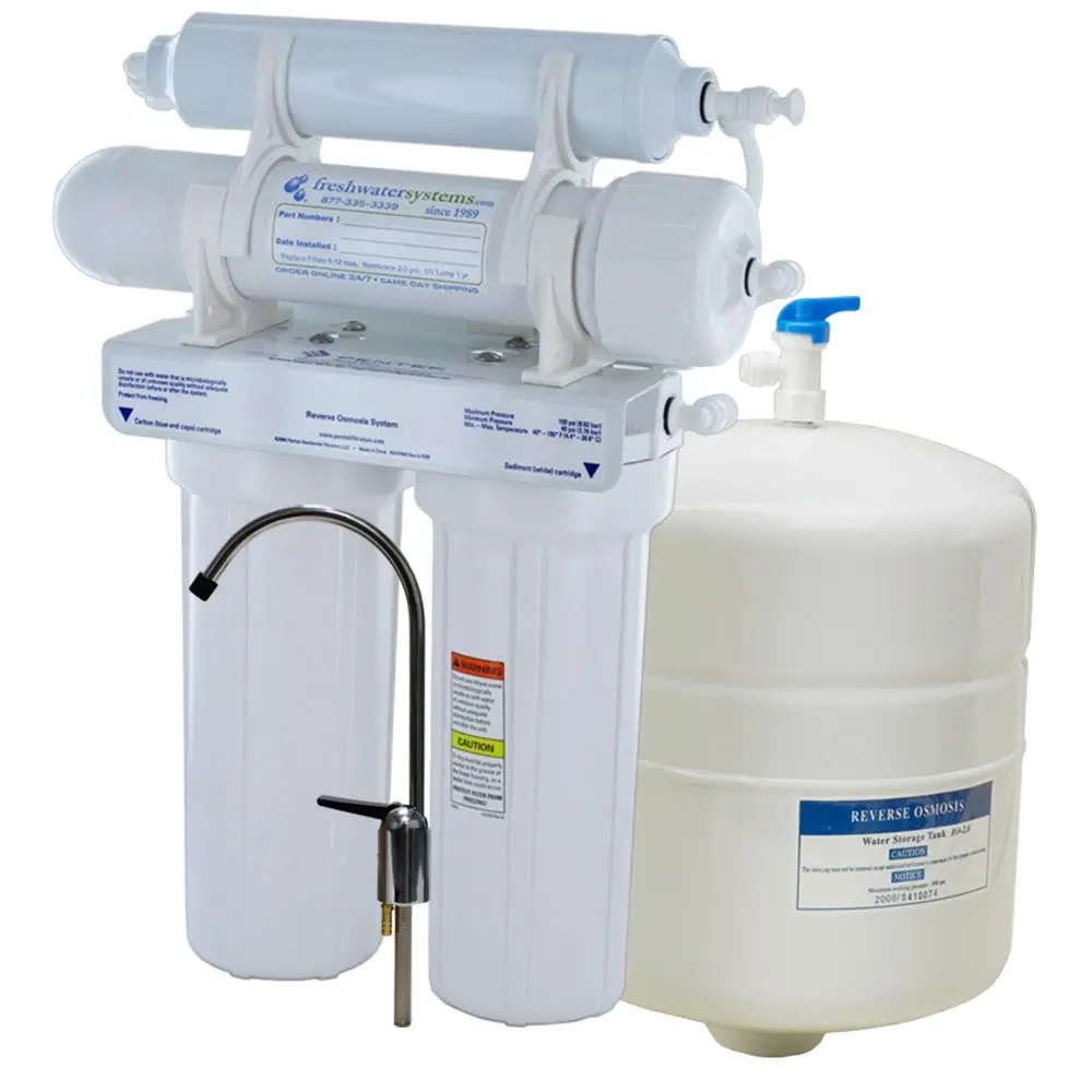 Pentek Ro-2550 4-Stage 50 Gpd Nsf Certified Reverse Osmosis System 1