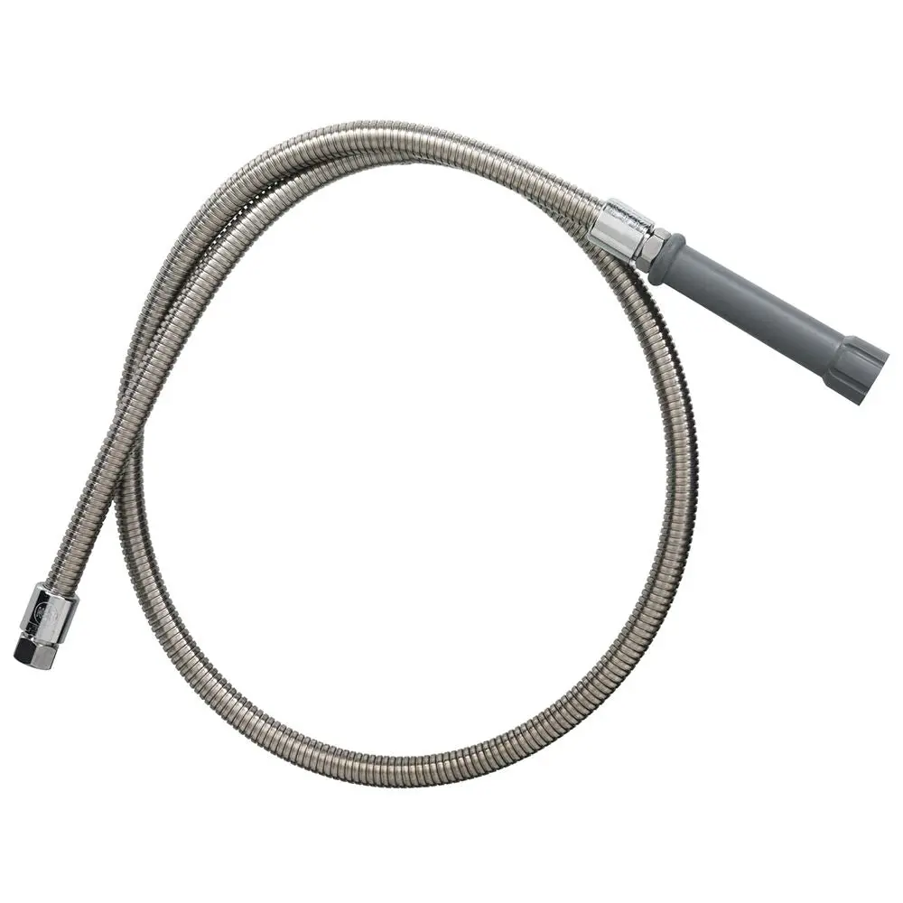 T&S Brass B-0068-H 68" Flexible Stainless Steel Hose 1