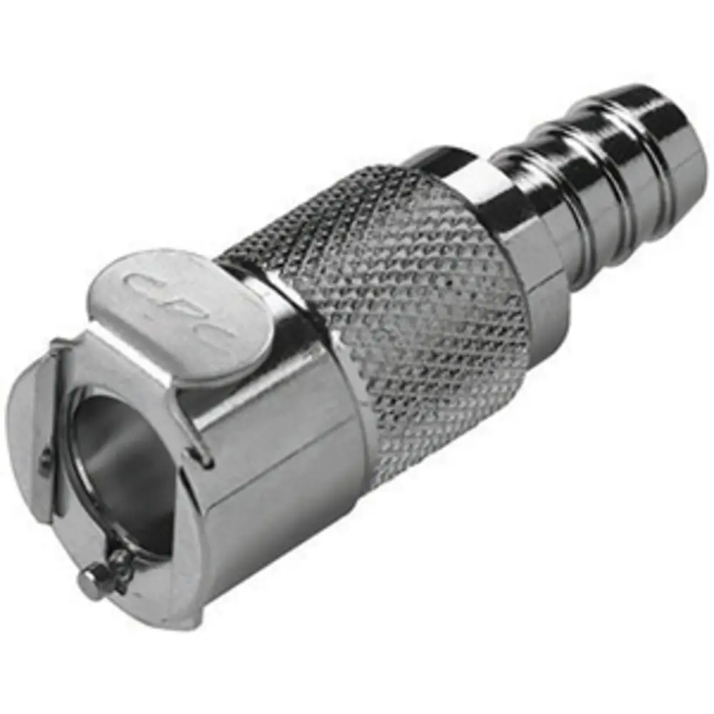 Lcd17006v Valved In-Line Hose Barb Coupling Body 3/8 Id Barb Fkm (Viton) O-Ring 1
