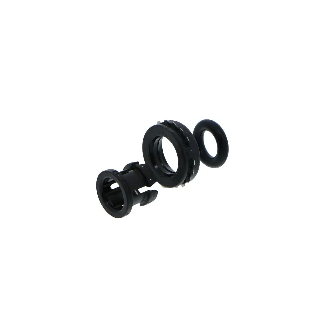 John Guest Plastic Half Cartridge - 4Mm Black Single Nitrile O-Ring 1