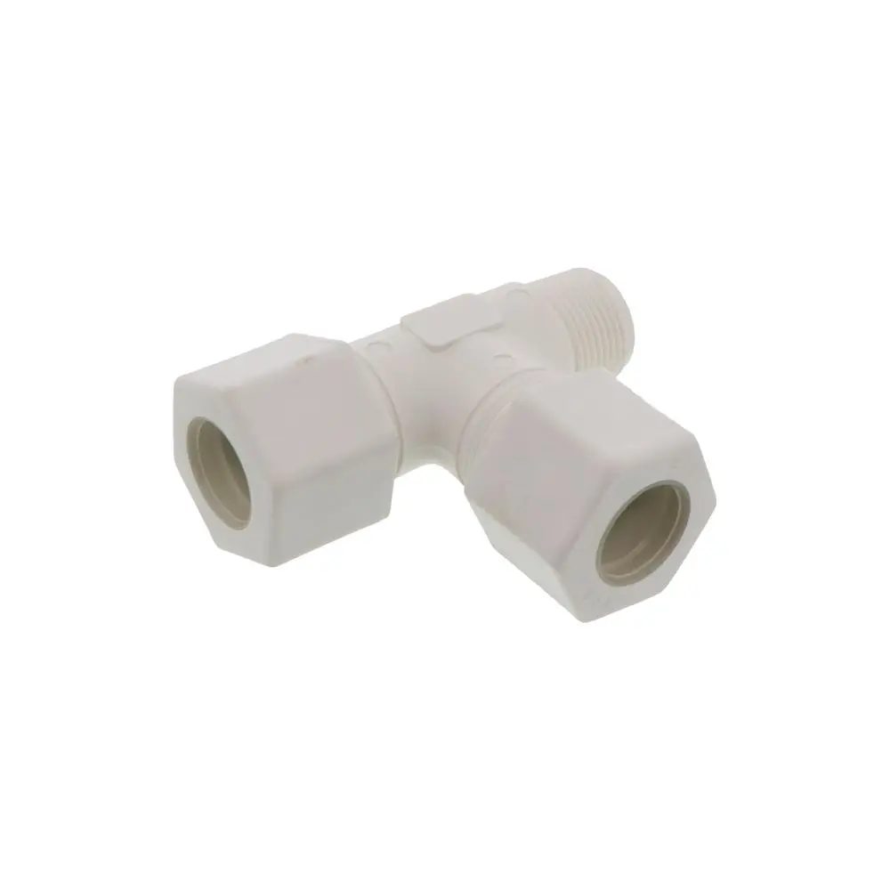 Jaco 75-14-12-P-Pg Polypropylene Male Run Tee 7/8 Od Tube X 3/4 Mpt 1