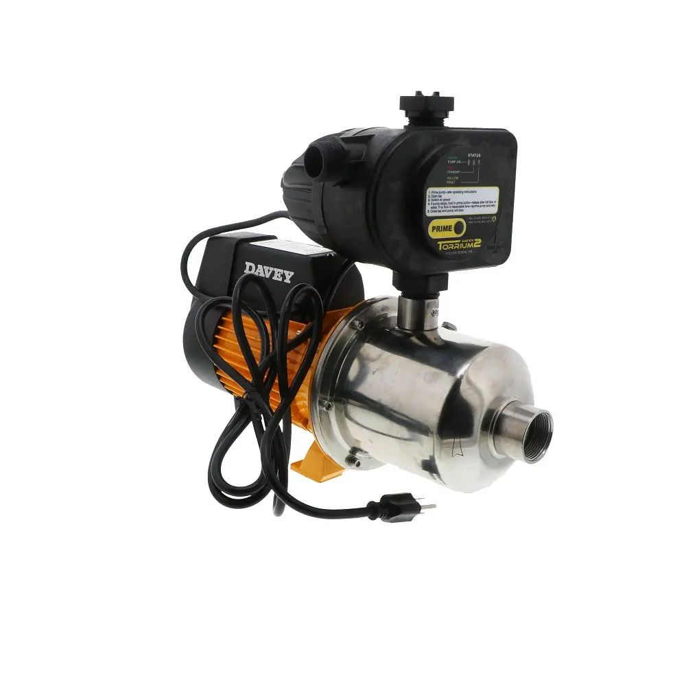 Davey Bt20-30 Booster System With Torrium2 - +30 Psi 20 Gpm 1
