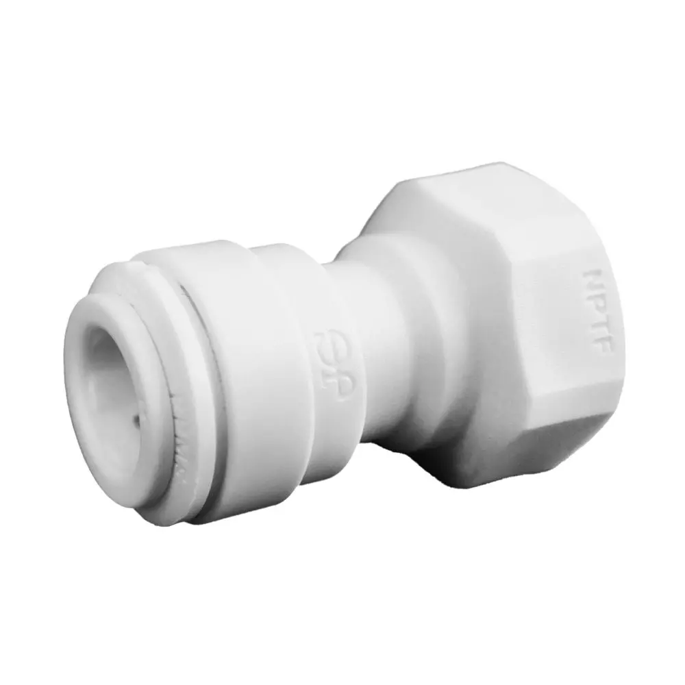 John Guest Female Adapter Nptf Polypro - 3/8 X 1/4 Nptf 1