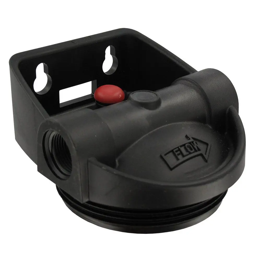 Pentek 154646 Black Integral Bracket Cap For 3G Standard Housings W/ Pr - 3/4" Fpt 1