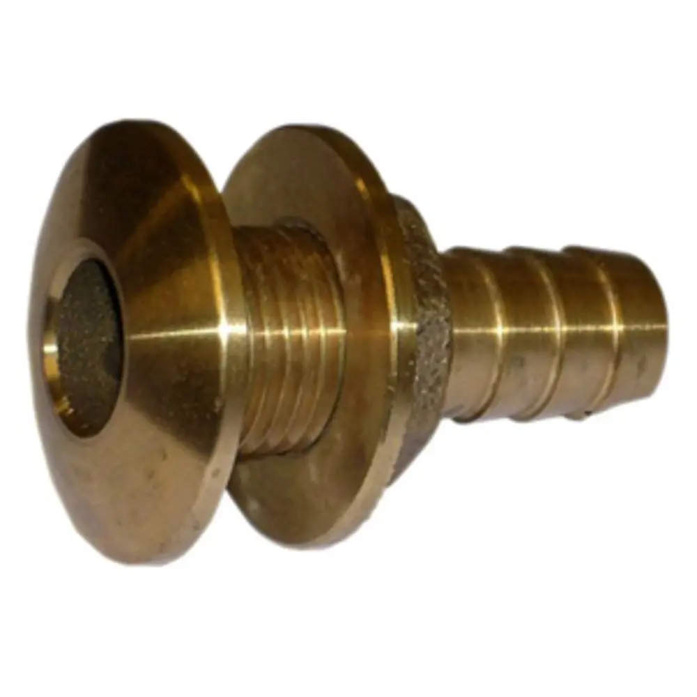 Watts Marine Bronze Barbed Thru-Hull Fitting With Nut - 5/8" 1