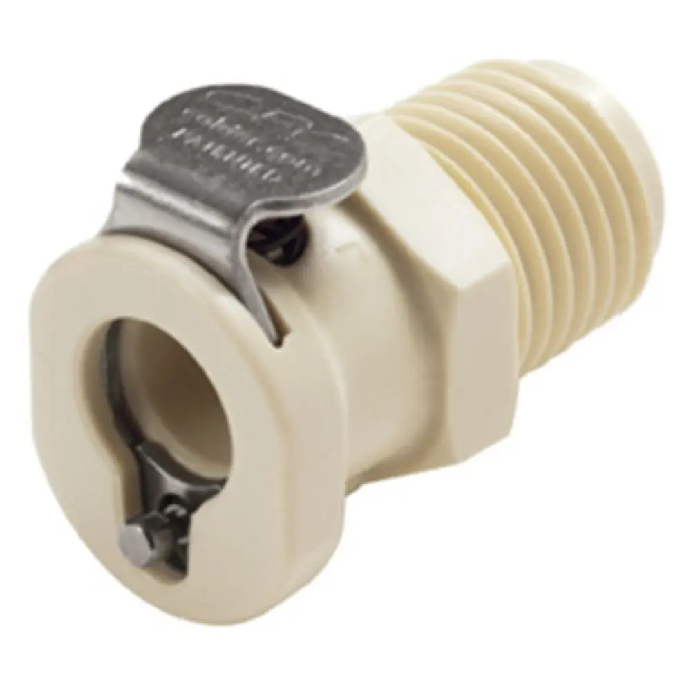 Pmcd100412 Valved Male Thread Coupling Body 1/4 Npt 1