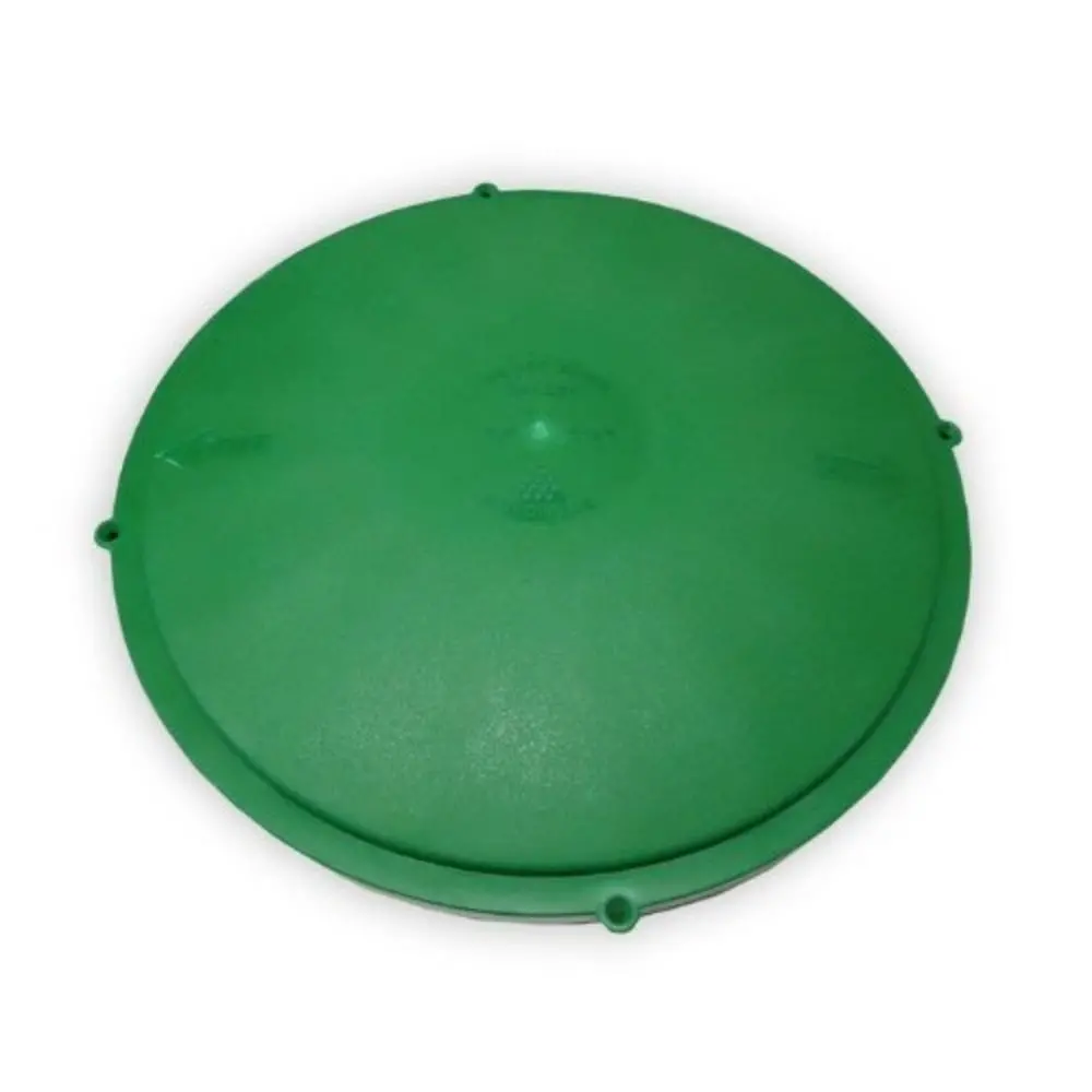 16" Domed Green Lid 1