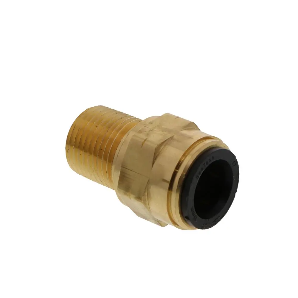 Watts Aqualock/Seatech - Brass Male Connector - 15Mm X 1/2 Npt 1