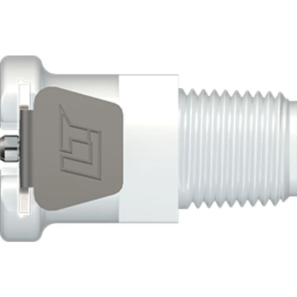 Linktech 20Ac Male Thread Socket, Valved, 1/8" Mnpt 1