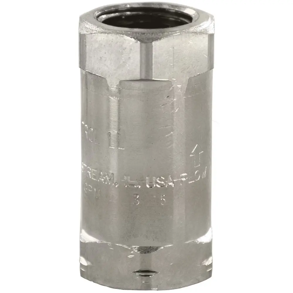 Lead-Free Nickel Plated Brass Flow Restrictor 3/8" Fpt X 3/8" Fpt .5 Gpm 1