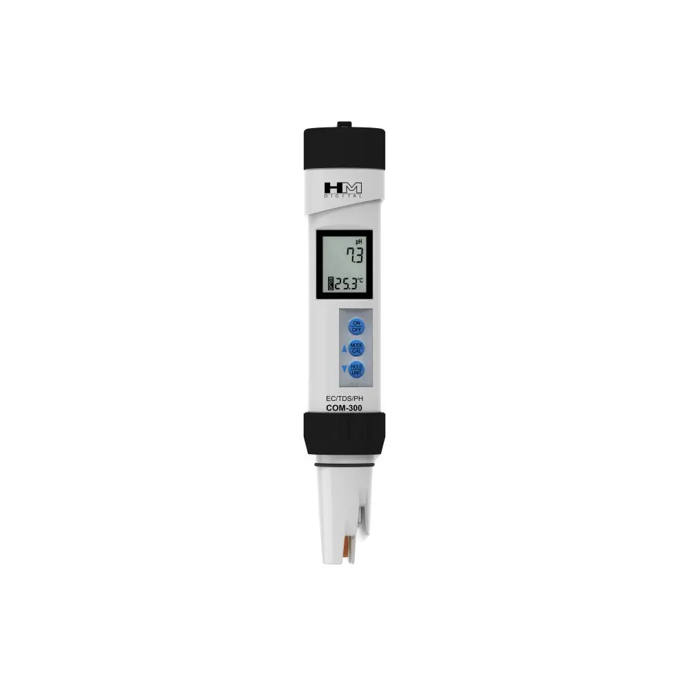 Com-300: Waterproof Professional Series Ph/Ec/Tds/Temp Meter 1