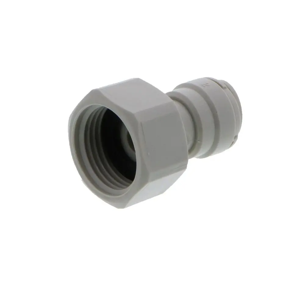 Dmfit Female Bspp Connector Flat Type - 3/8" Push-In X 5/8 Bsp(P) 2