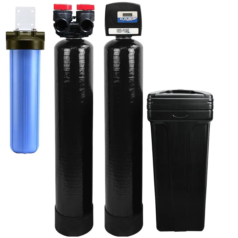 Whole House System With High Efficiency Softener For 3-4 Bathrooms 1