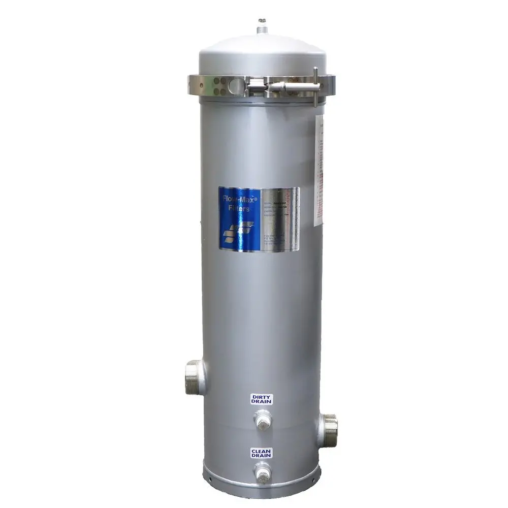 Flow-Max Fm4x2 Commercial Multi-Cartridge Housing - 4 Cartridge, 40-60Gpm 1