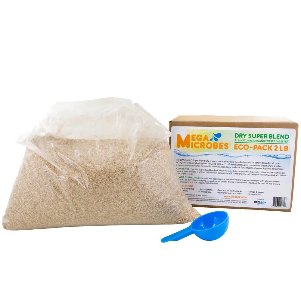 Megamicrobes Dry Super Blend - Eco Pack 2Lb 2