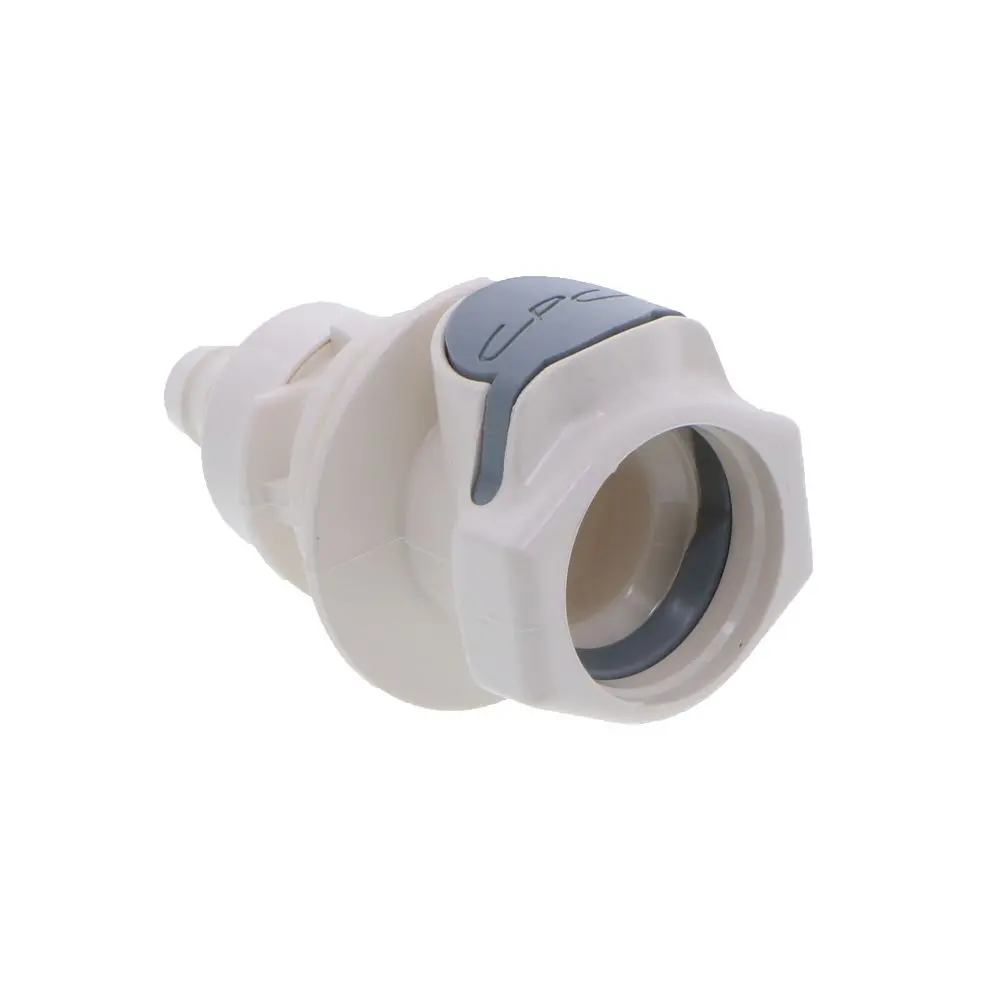 Hfc16635 Panel Mount Hose Barb Coupling Body 3/8 Id Barb 3