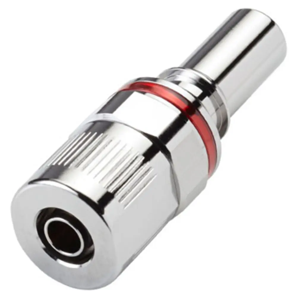 Lq4d20006red Valved In-Line 3/8" Ptf Liquid Cooling Coupling Insert Warm Red 1